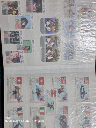 Colección sellos deporte