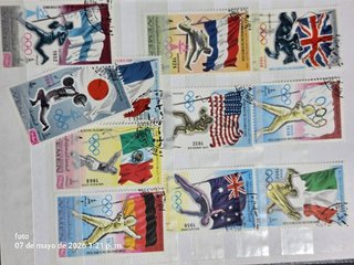 Colección sellos deporte