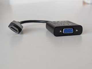 Adattatore LINDY HDMI/VGA + Audio