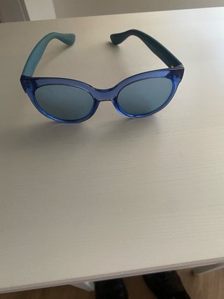 Gafas de sol espejo azules