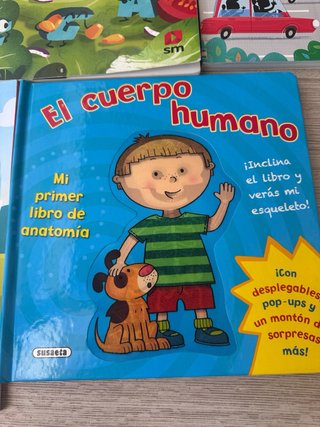 Libros rubio , ingles y sopa letras para niños