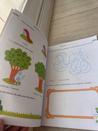 Libros rubio , ingles y sopa letras para niños