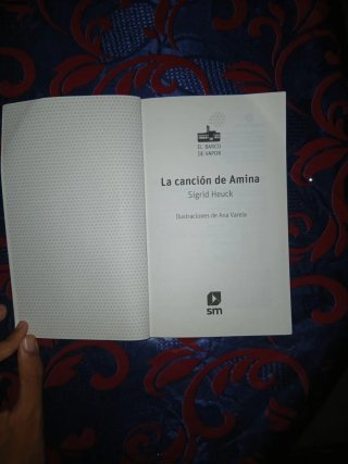 Libro de lectura la canción de Amina