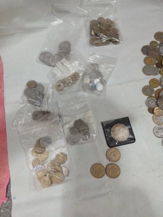 Lotto di monete antiche e moderne