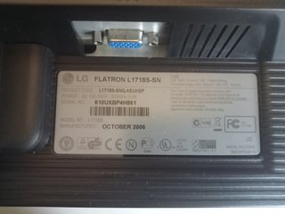 Monitor LG Flatron 17