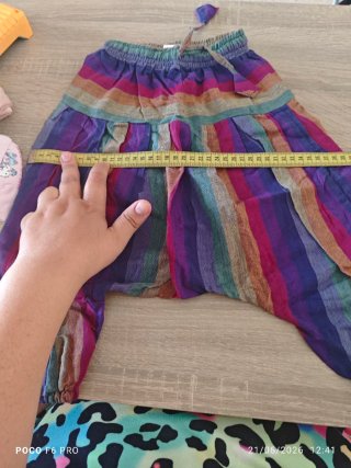 Pantalón Harem Rayas Niña/Niño