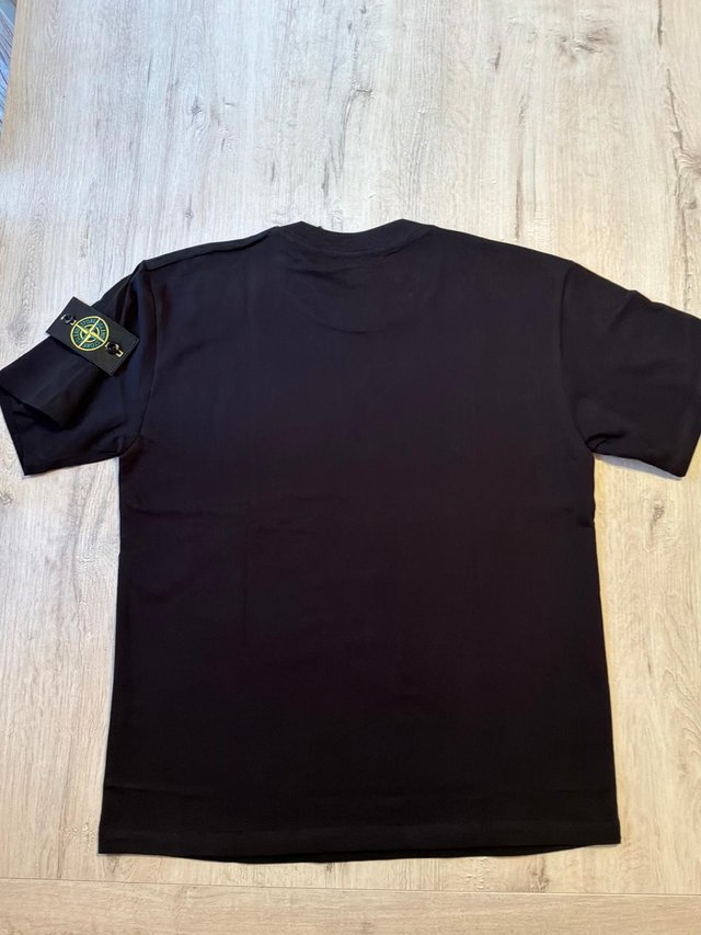 Camiseta Stone Island Negra Talla M