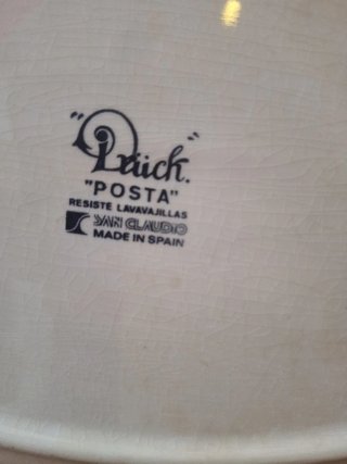 Fuente ovalada Drüch Posta 35x25,5