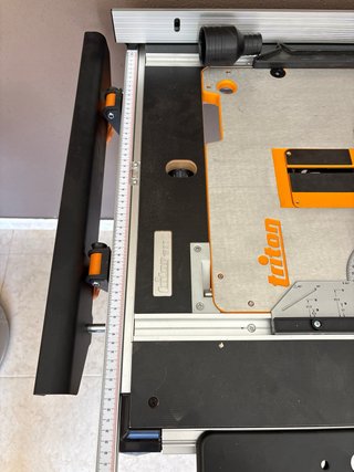 Mesa de sierra Triton con todos los accesorios!