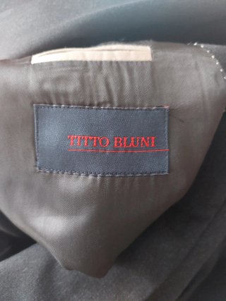 Chaqueta de traje hombre negra