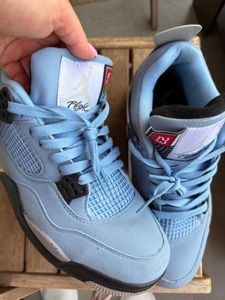 Zapatillas Jordan Hombre Azul y Blanco