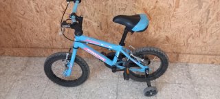 Bicicleta infantil azul