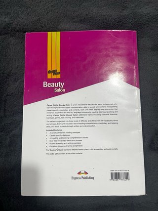 Libro de ingles estetica y peluqueria