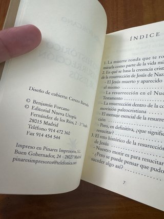 Libro: Reto histórico de la resurrección de Jesús