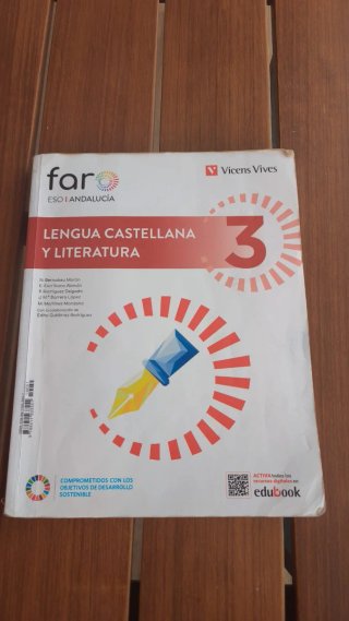 Libro de lengua castellana y Literatura 3°ESO