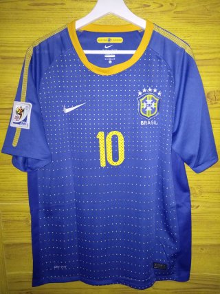 Camiseta Fútbol Brasil Kaka#10 Talla XL