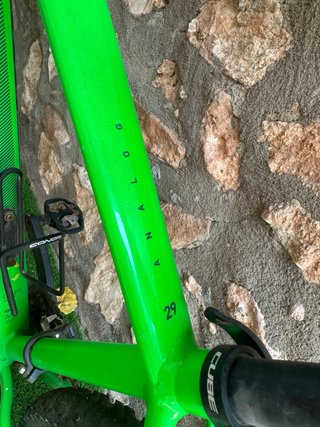 Bicicleta MTB CUBE Competition Line Verde