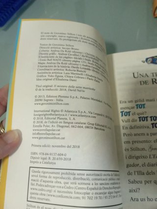 Gerónimo Stilton. El misterio de les set matrioixq
