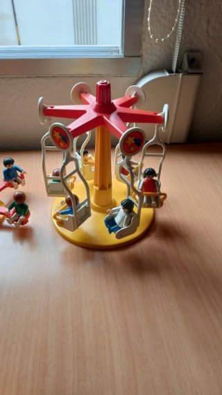 Playmobil Feria Pequeña con Figuras
