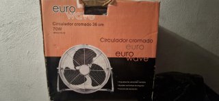 Ventilador Euro Wave Metálico 36cm