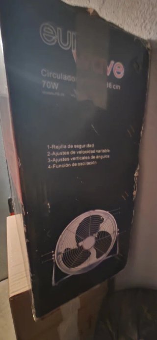 Ventilador Euro Wave Metálico 36cm