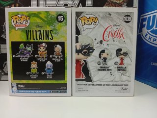 Pack 2 Funko Pop Cruella De Vil