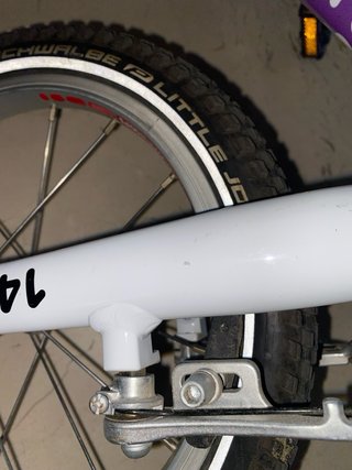 Bicicleta Woom 14 Morada