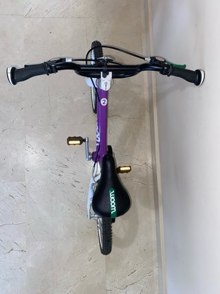 Bicicleta Woom 14 Morada