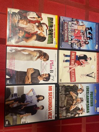 Lote 6 Películas DVD