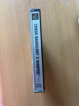 Crash Bandicoot 3 Warped PS1 Edizione Platinum