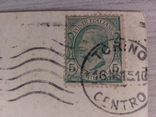 Cartolina viaggiata Torino 1913