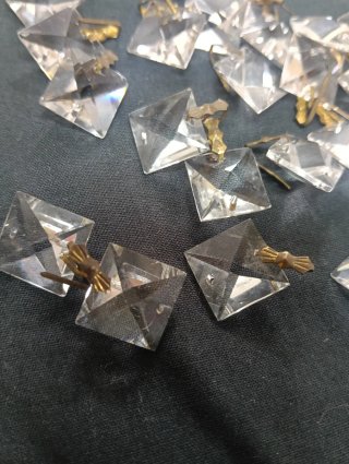 Lágrimas de cristal para lámpara