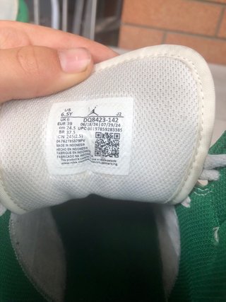 Jordan 1 Mid Green White