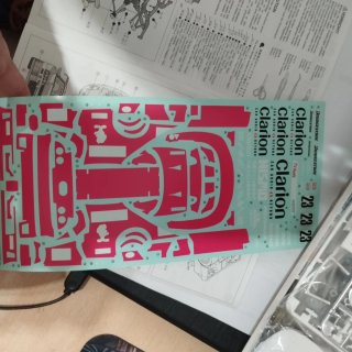 Maqueta Tamiya Nismo Clarion GT-RLM 1/24