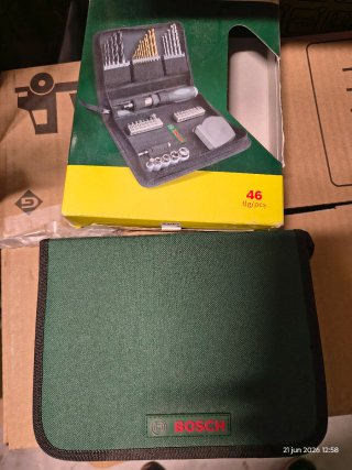 Juego de brocas y puntas Bosch