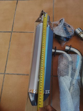 Escape Akrapovic TMAX 530 Completo