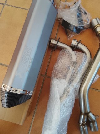 Escape Akrapovic TMAX 530 Completo