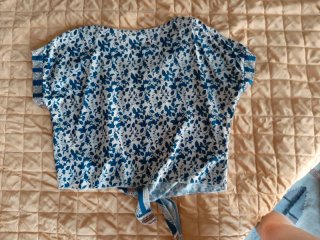 Top donna fantasia floreale