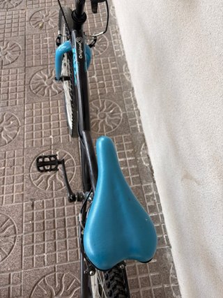 Bicicleta Infantil Btwin Negra y Azul