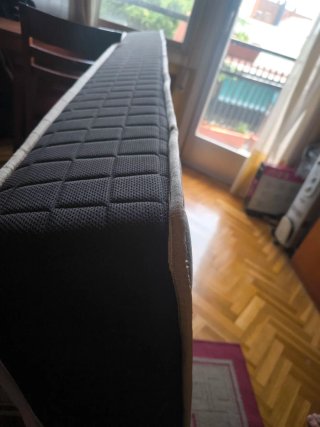 Colchón ortopédico 180x90 cm Línea Oro Lana Merino