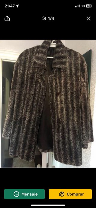 Chaquetón de pelito corto invierno