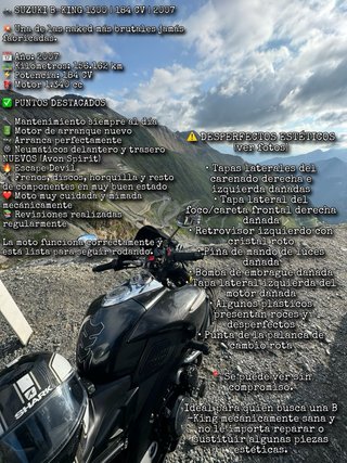 Suzuki B-King 1300 2007