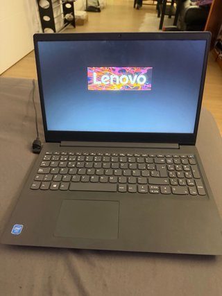 Portátil Lenovo V15 IGL 15 Negro/Gris