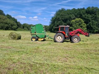 Rotoempacadora John Deere 580