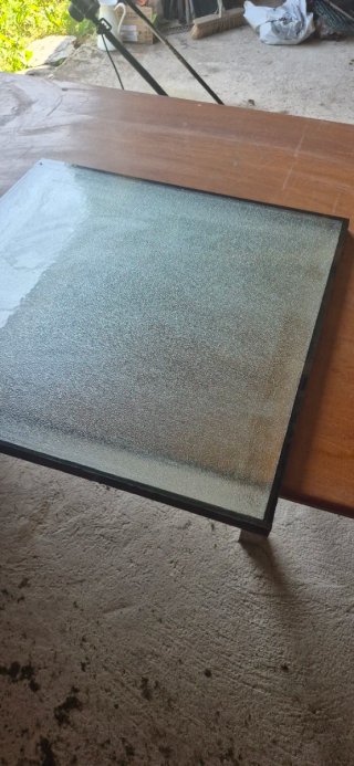 Cristal grueso traslúcido para ventana