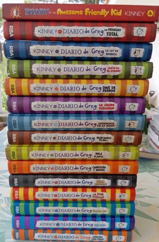 Colección libros Diario Greg.