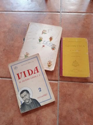3 Libros Antiguos Escolares