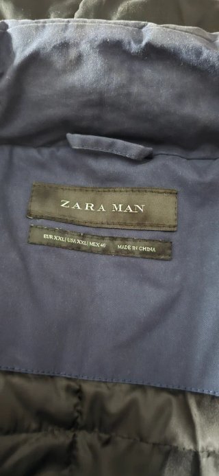 Chaqueta Zara Azul Hombre