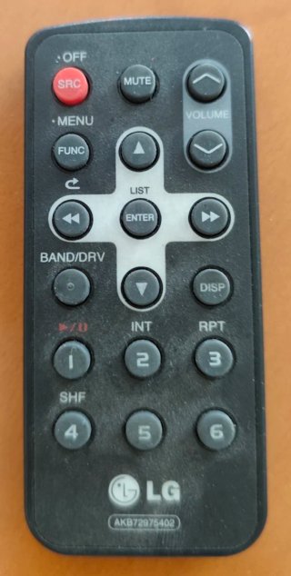 LG LCS700BR Autorradio