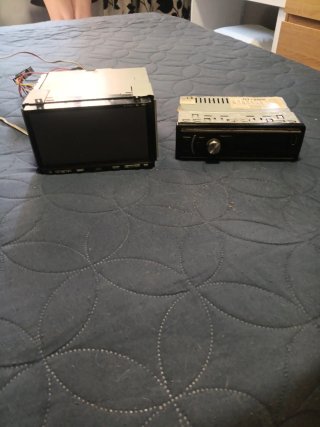 Radio Coche Pantalla Táctil JVC